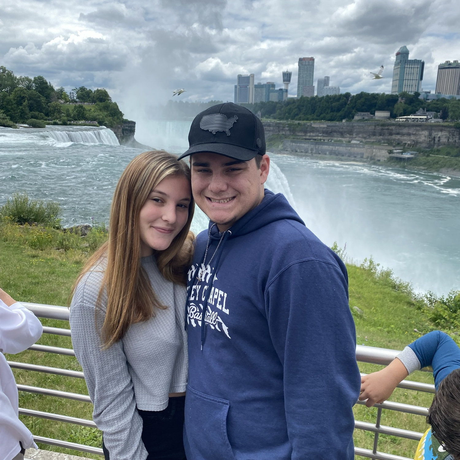 Bradley’s first trip to Niagara Falls!