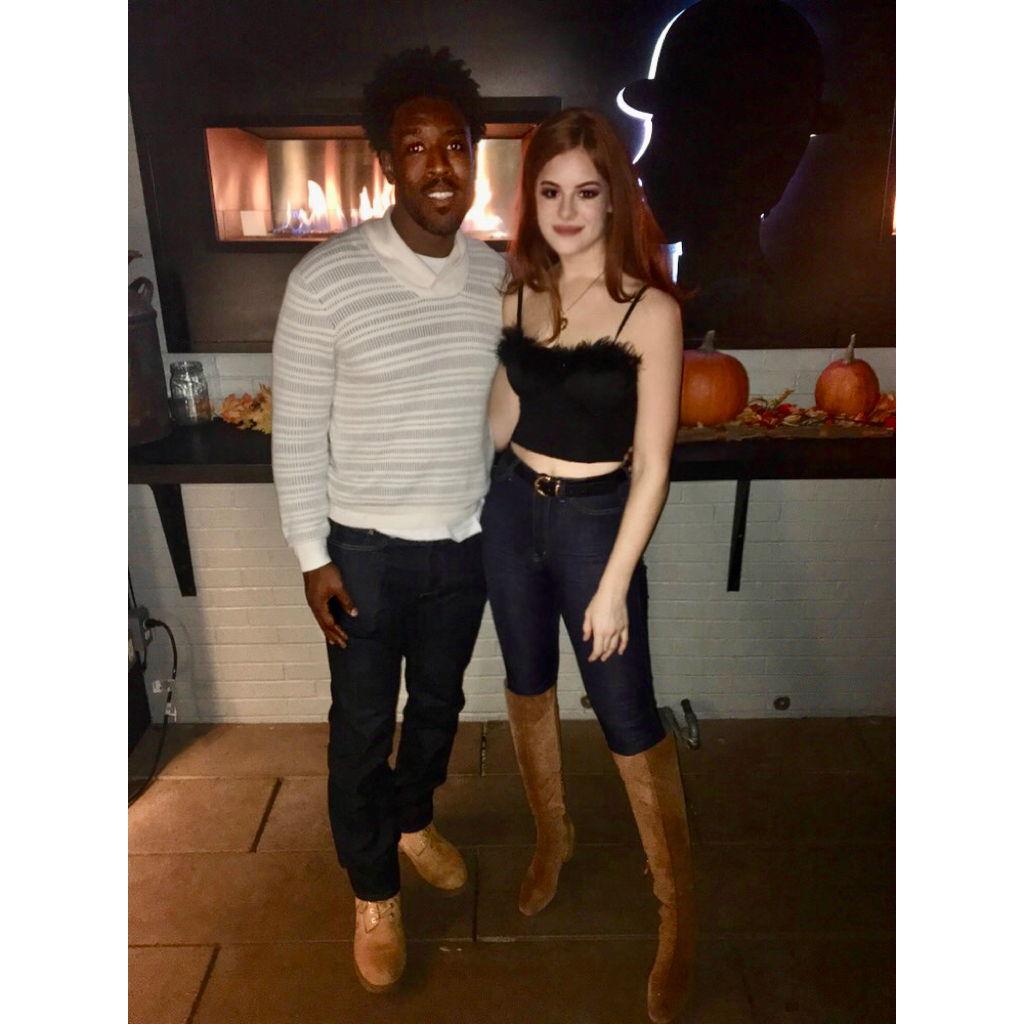 Our first photo together.