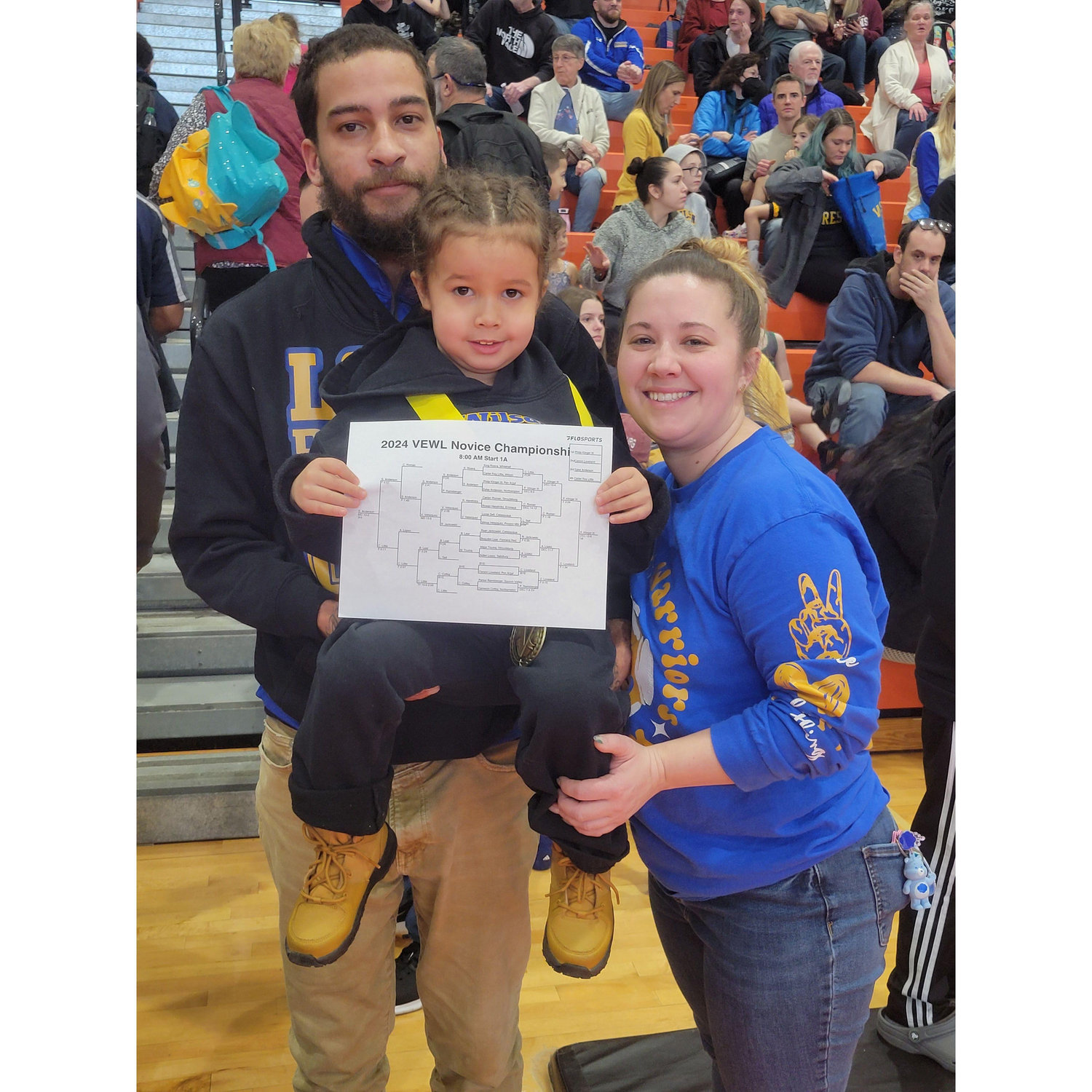 Carter Ray secured 4th place at his first VEWL Wrestling tournament