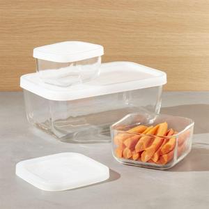 Rectangular Storage Container, Set of 3