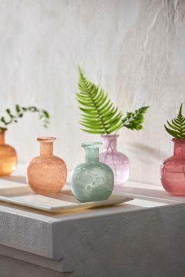 Colorful Glass Bud Vase