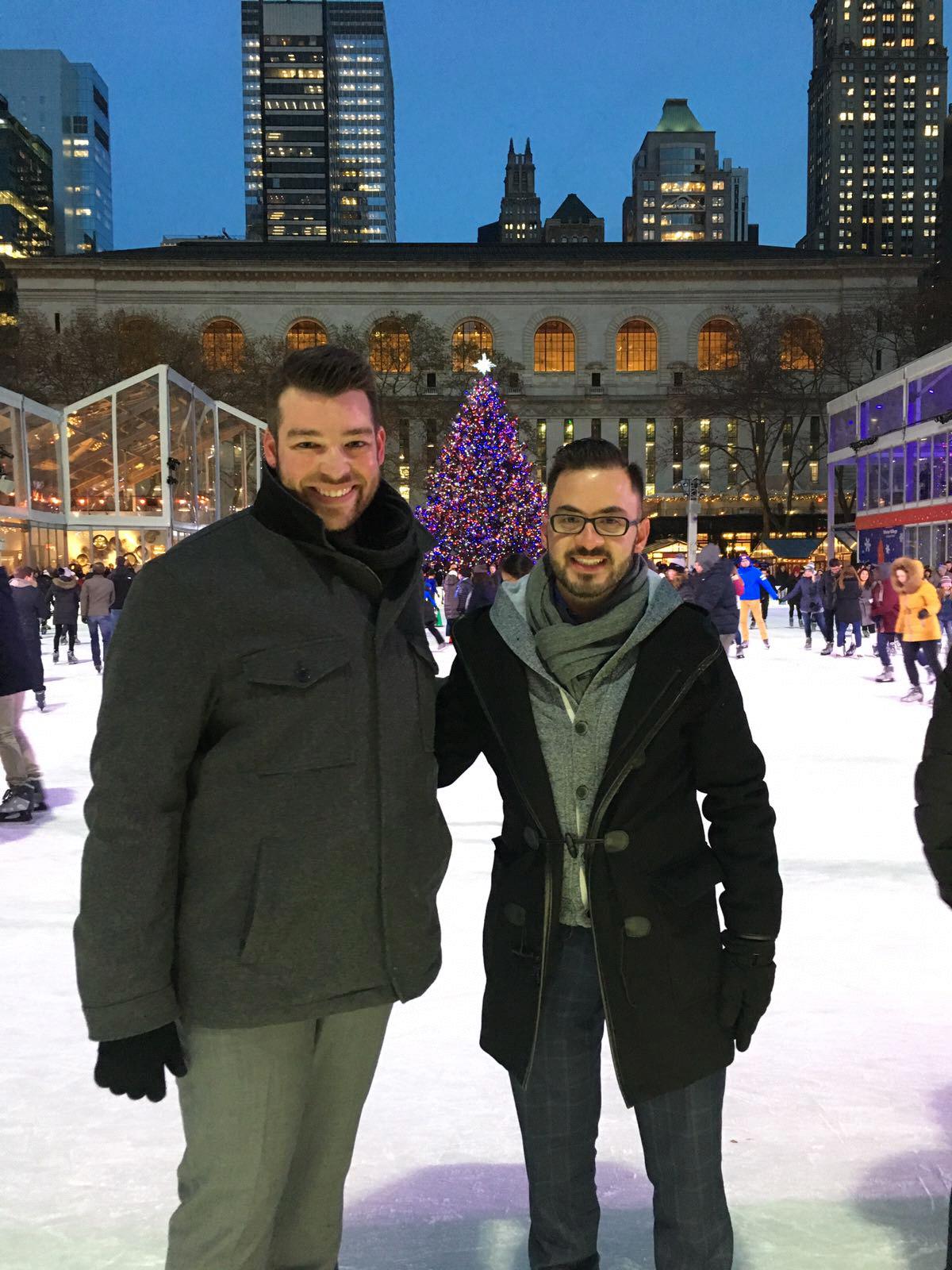Our first trip to NY together, Dec 2016