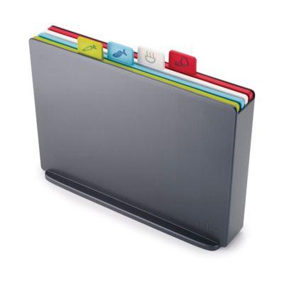 Joseph Joseph® Large 4-Piece Index™ Color-Coded Cutting Board Set
