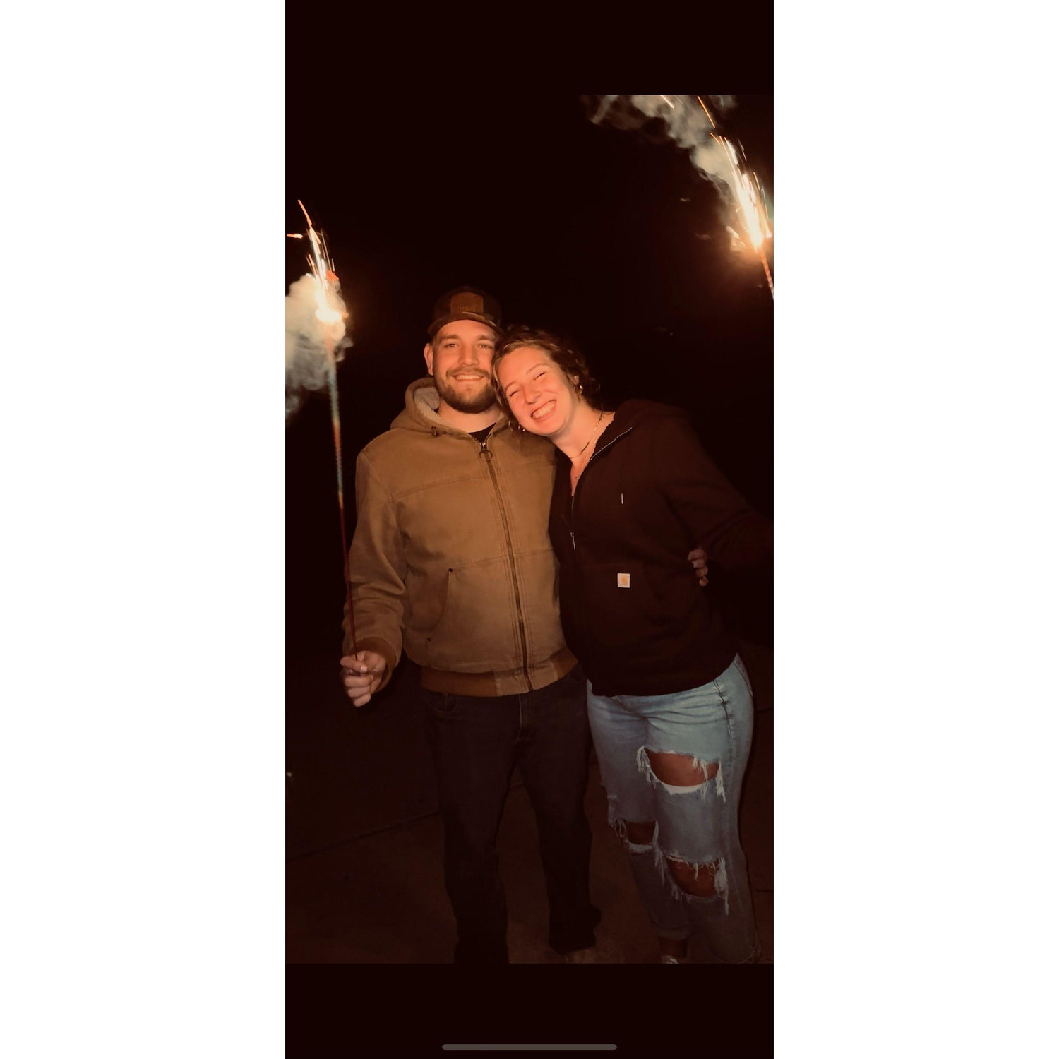 Amanda always needs firework pictures..