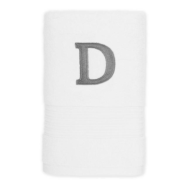 Avanti Monogram Block Letter "D" Hand Towel