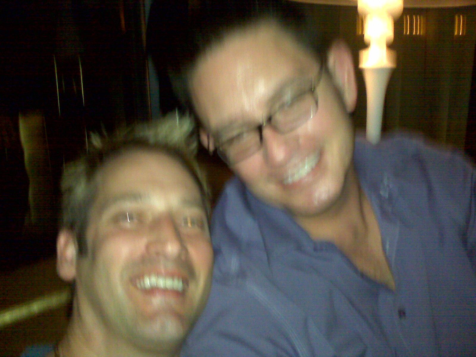 I think this is my birthday September 2010 in Atlanta, I can’t tell it’s a blur.