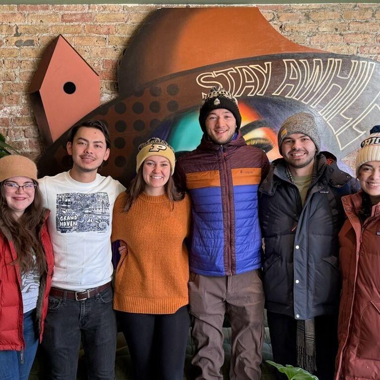 Brunch with Purdue friends in Chicago