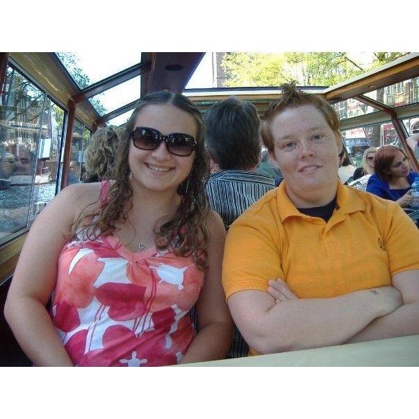 Our first date was in Europe! We spent a week traveling through Germany, Belgium, France, and the Netherlands