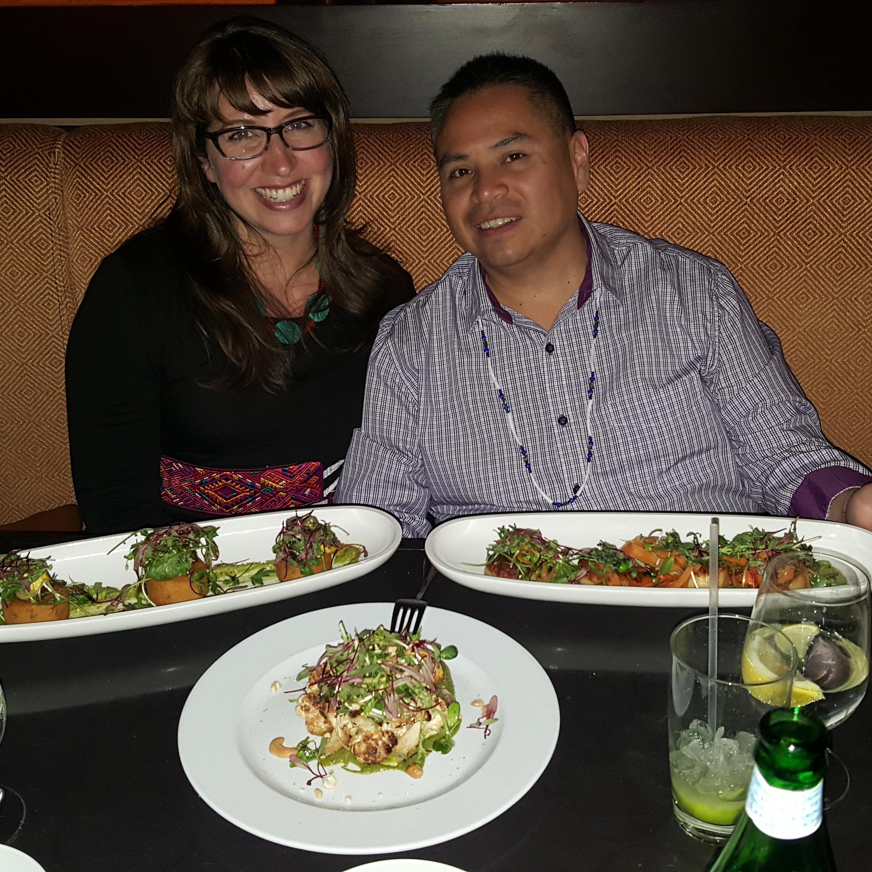 A delicious meal in Sedona, AZ.