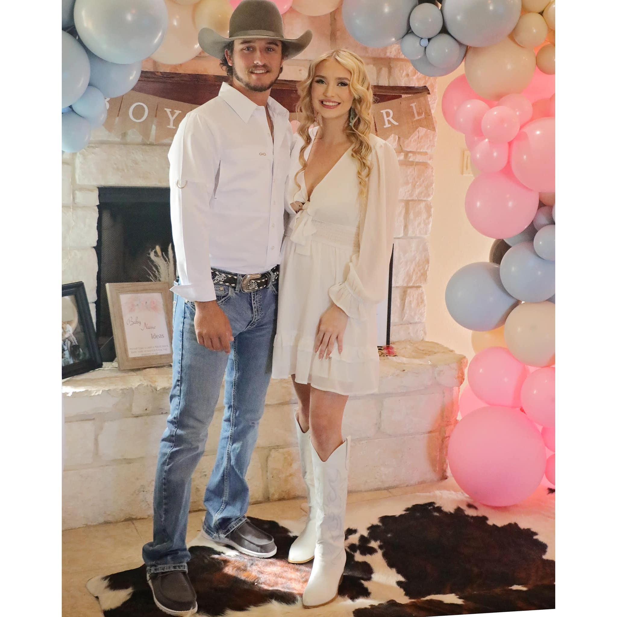 The day we found out we would be parents to a sweet little boy!