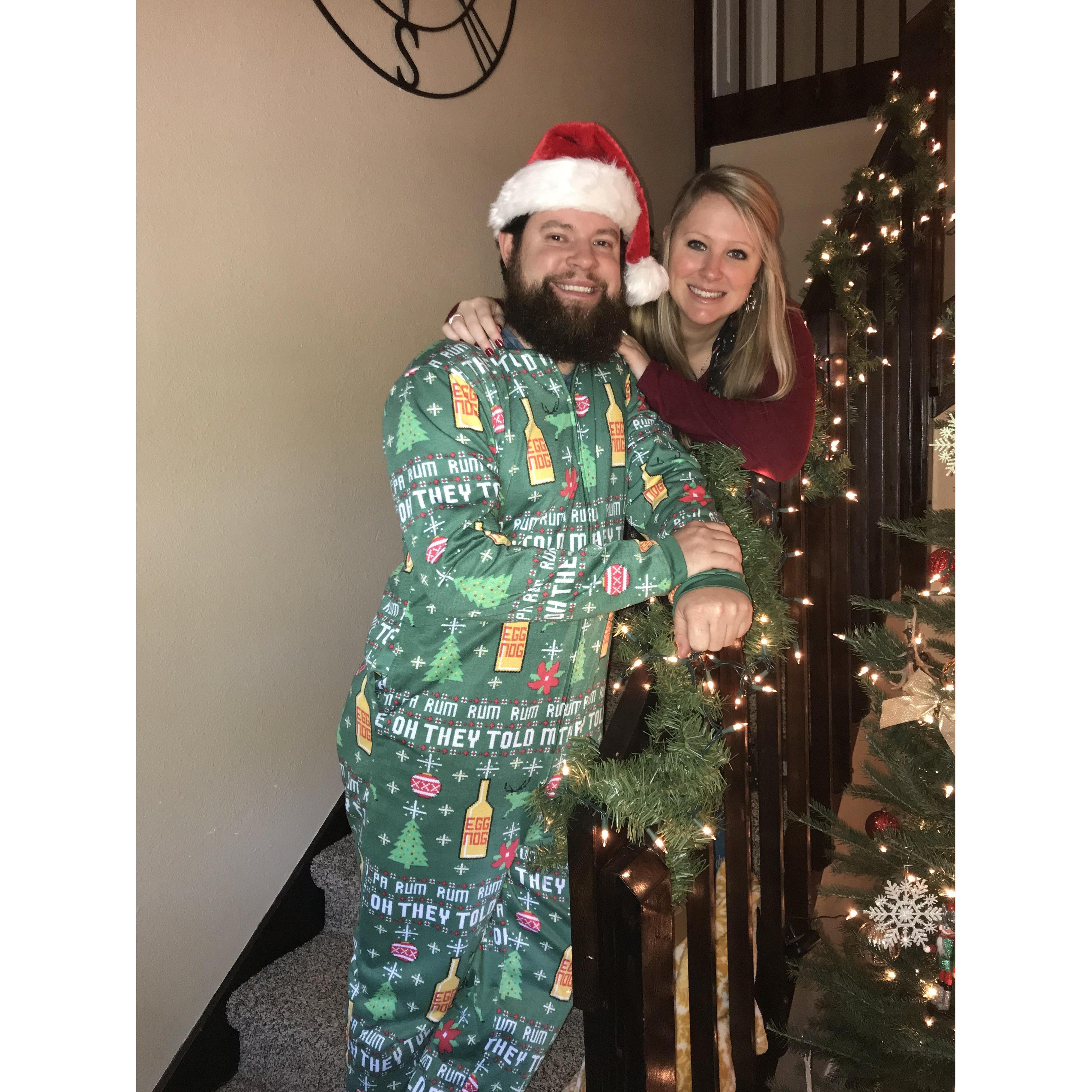 Everyone loves a good Christmas onesie.
