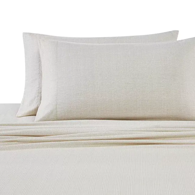 UGG® Houndstooth Flannel King Sheet Set in Shoreline