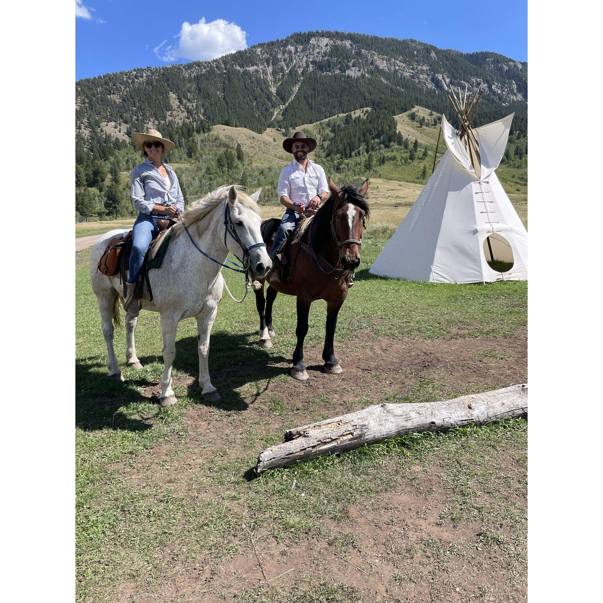 Horseback riding for my birthday 2022