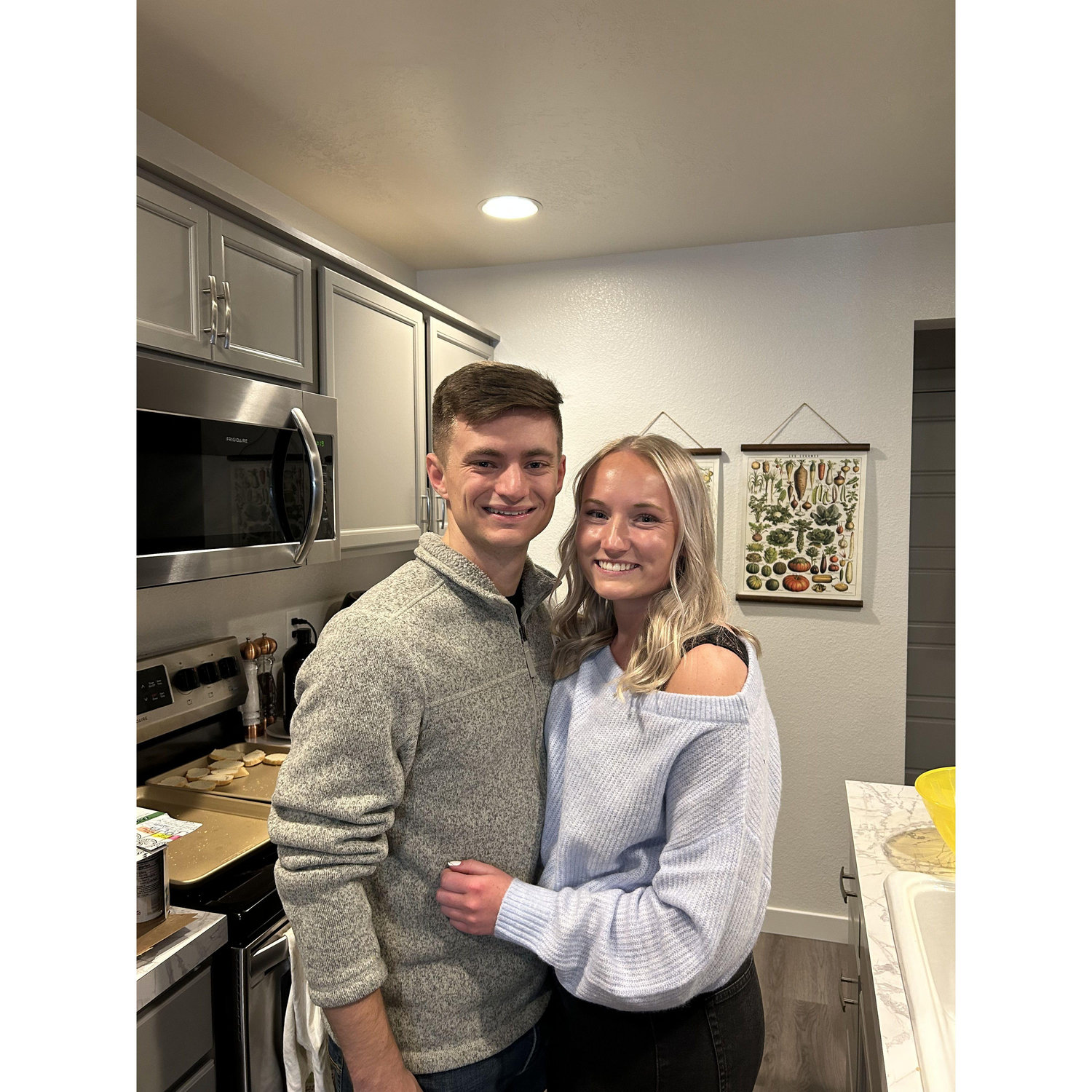 This is our very first picture together :)