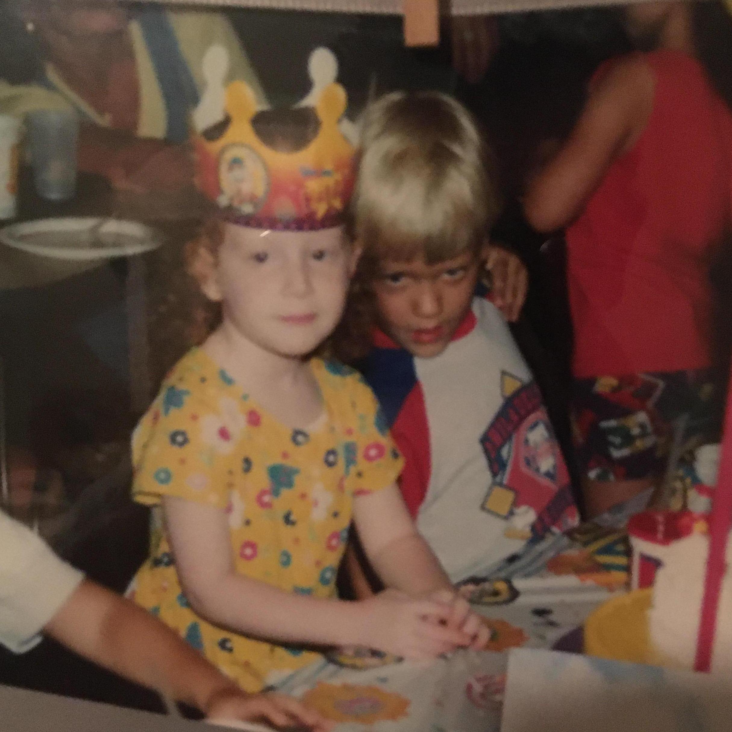 Where it ORIGINALLY began! This was at my 5th birthday party, only a couple of years after our parents met!