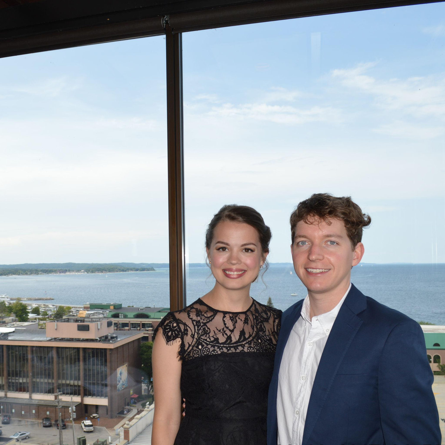 Liv and Richard reception in Traverse City