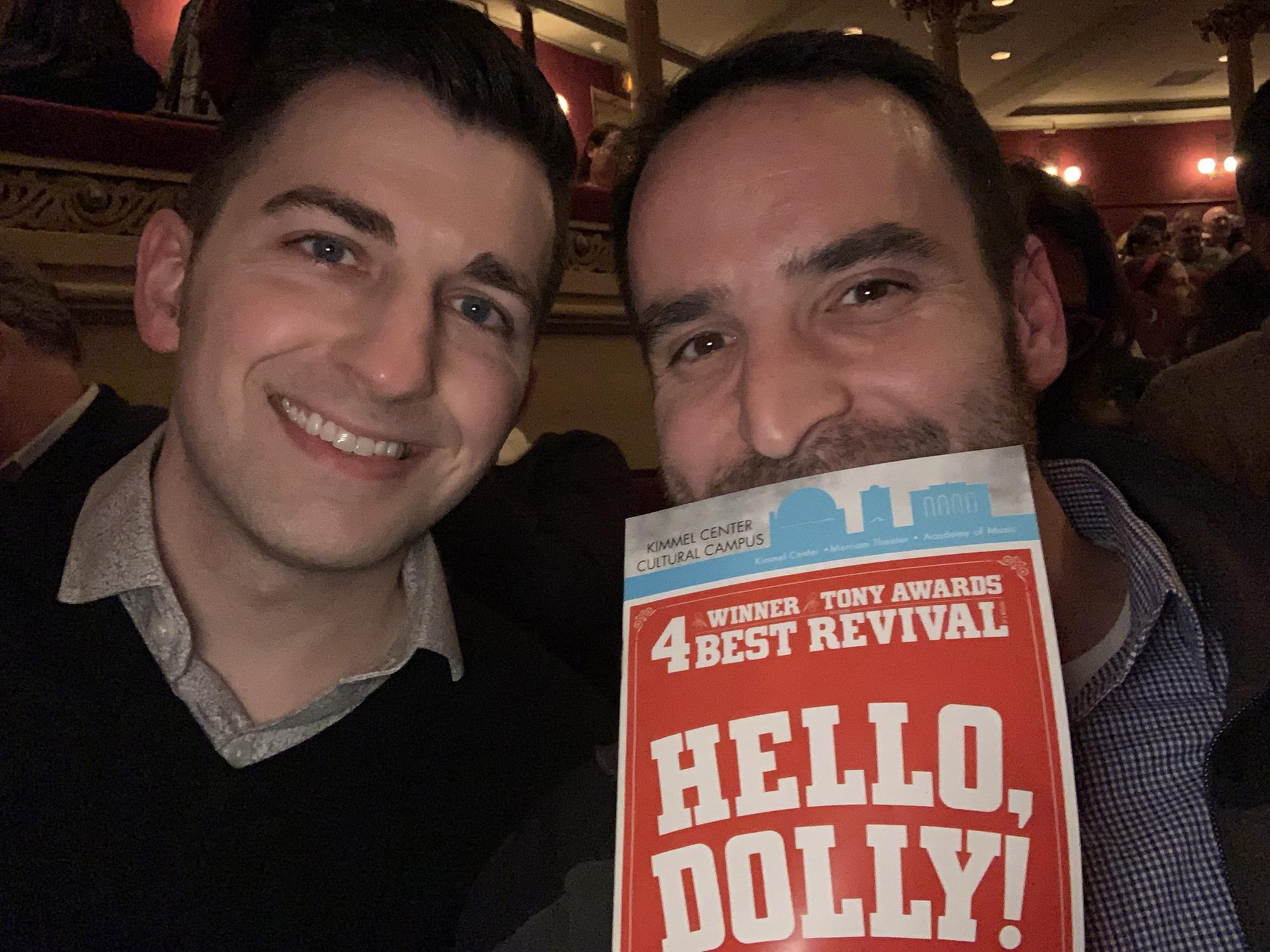 Seeing Bernadette in Hello, Dolly! Broadway is one of the many things we love to do together.