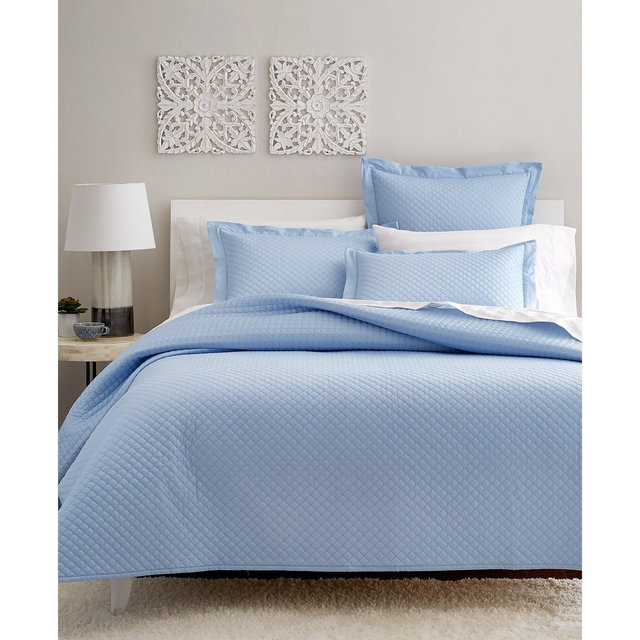 Charter Club Quilted Cotton 3-Pc. Coverlet Set, Full/Queen, Exclusively at Macy’s