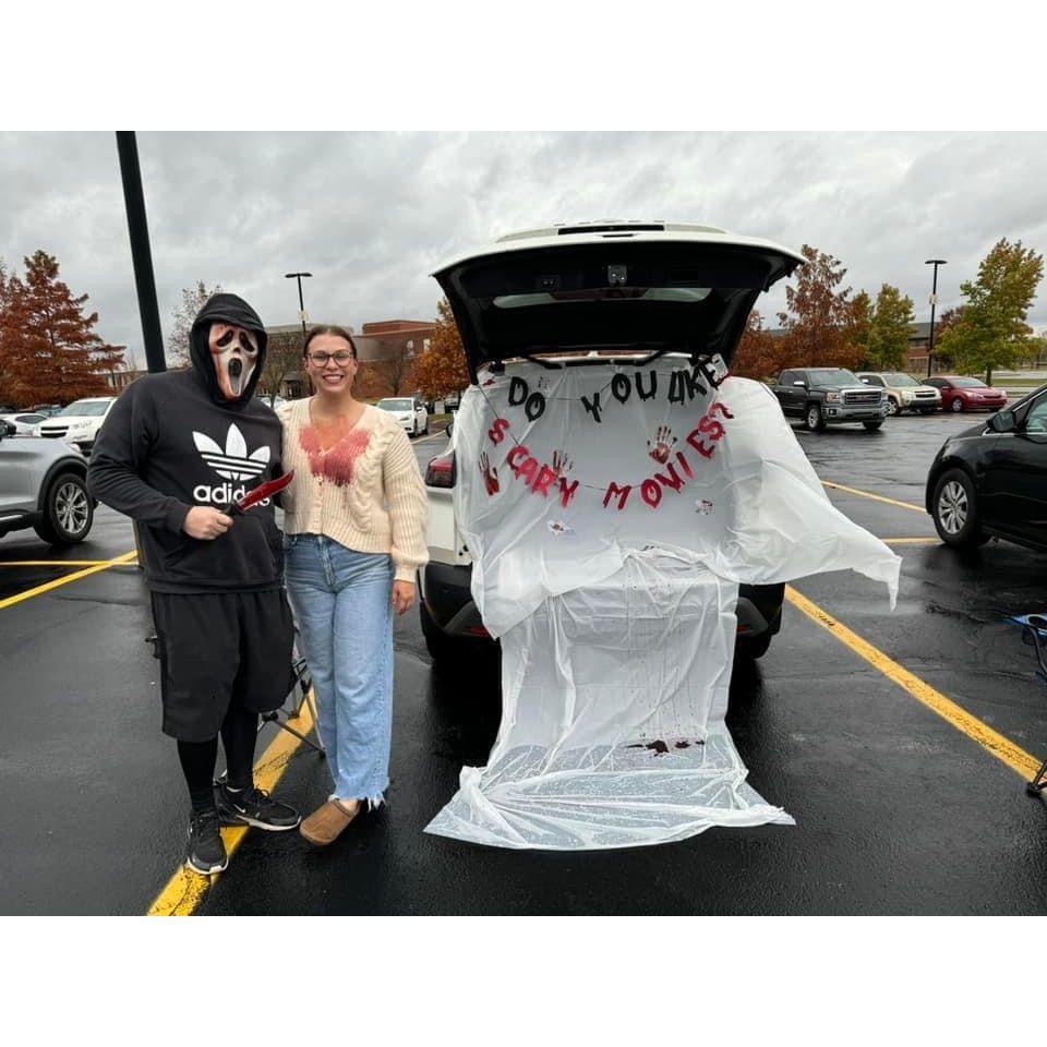Our trunk or treat theme for the high school band members.
