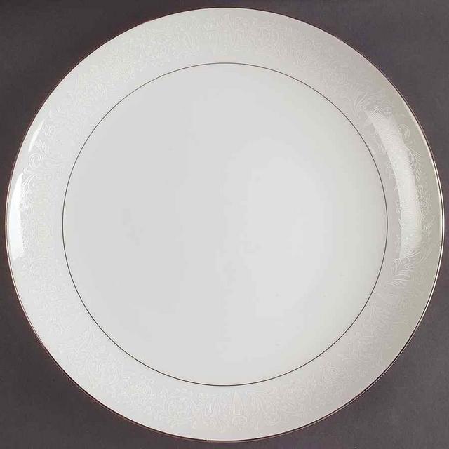 Lovelace 12" Chop Plate/Round Platter by Crown Victoria