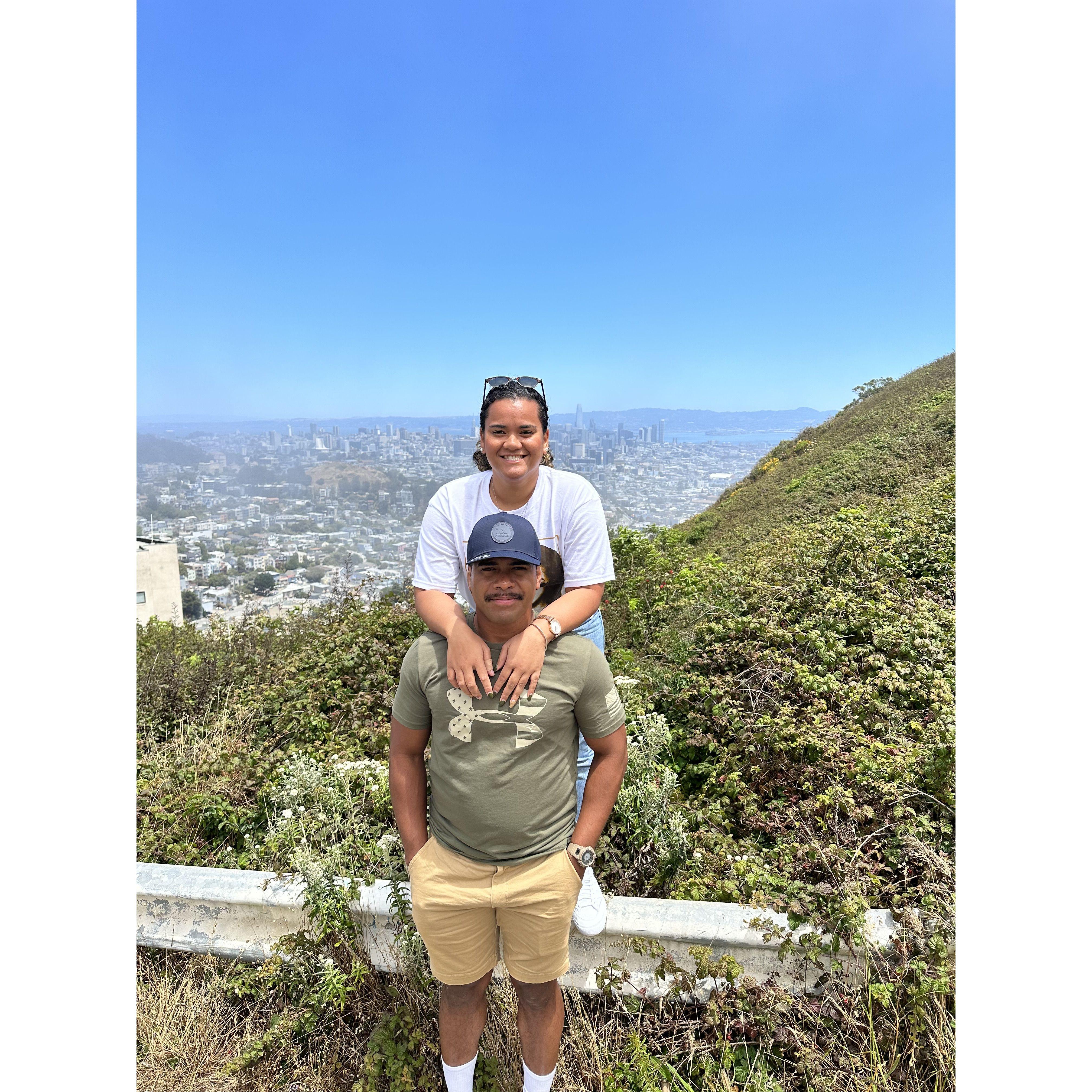 Twin Peaks Look out, San Francisco CA - 2024