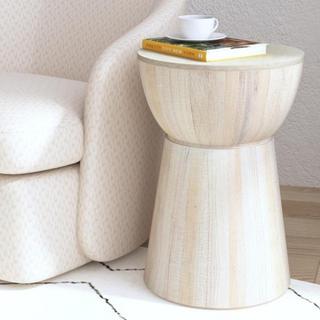 Cinched Drum Side Table