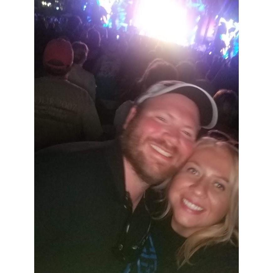 Jammin out at an Eagles COncert!