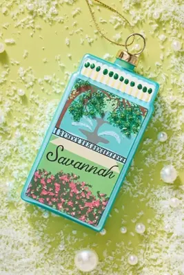 Furbish Studio Matchbook Ornament: South Edition