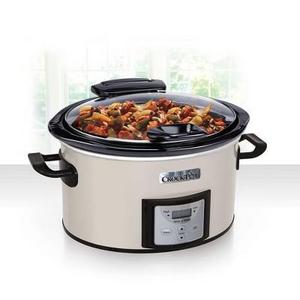 Crock-Pot 4qt Lift & Serve Slow Cooker Programmable - Eggshell SCCPVP400H-PY
