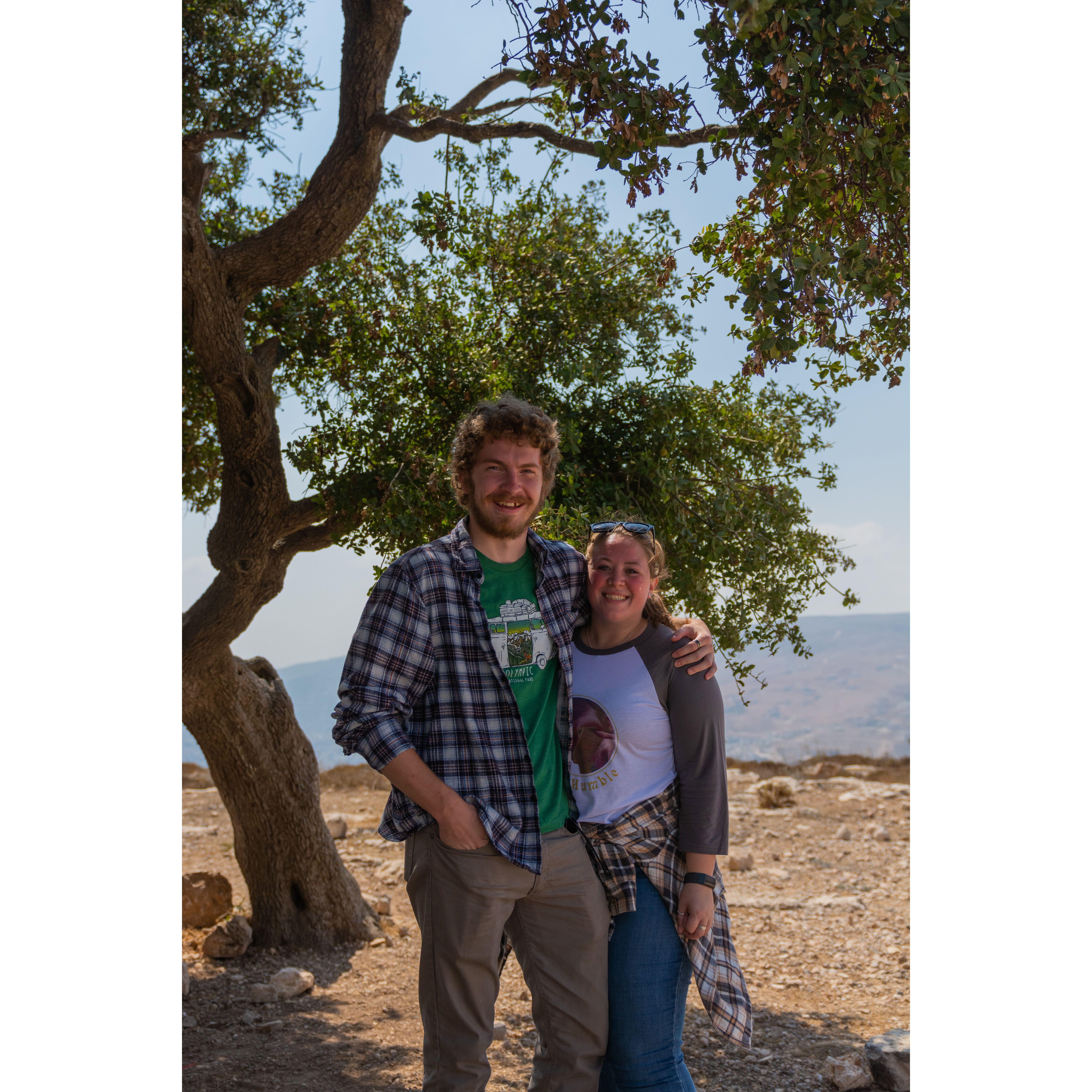 Nathan's birthday and excursion to the Shomron.