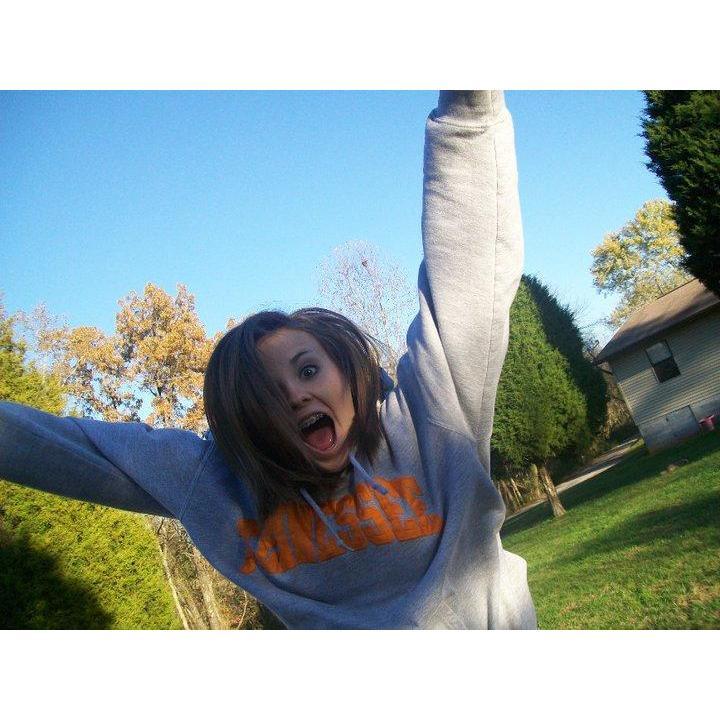 This was the wild and crazy 8th grade Montana in one of her favorite hoodies that Ryan had.
