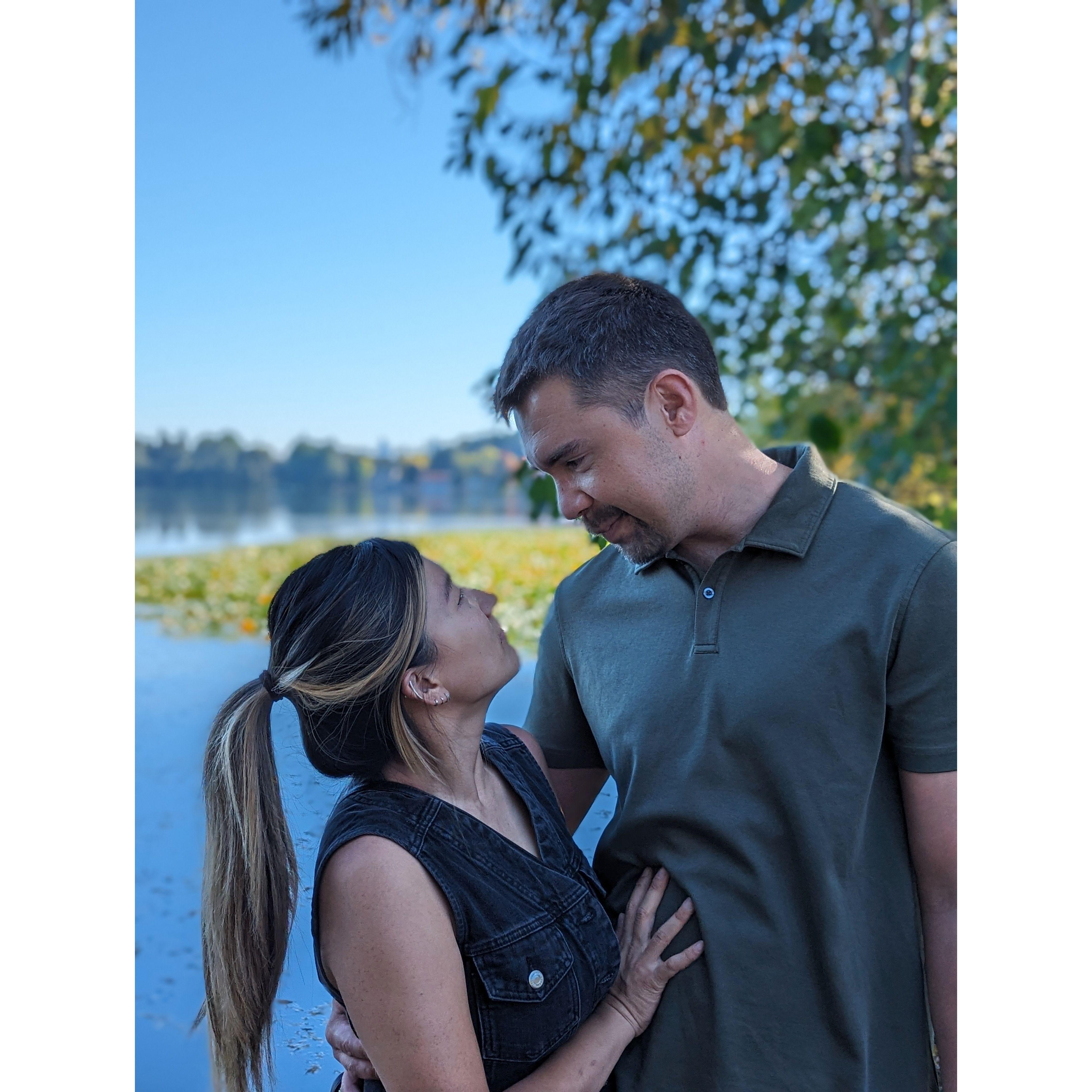 Back to where we met in Seattle. Thanks to Sue (Andrew's mom) for taking this pic!