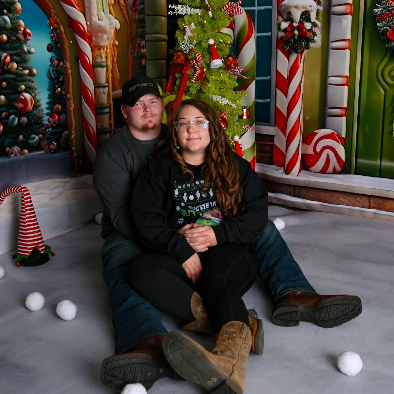 First time taking Christmas photos