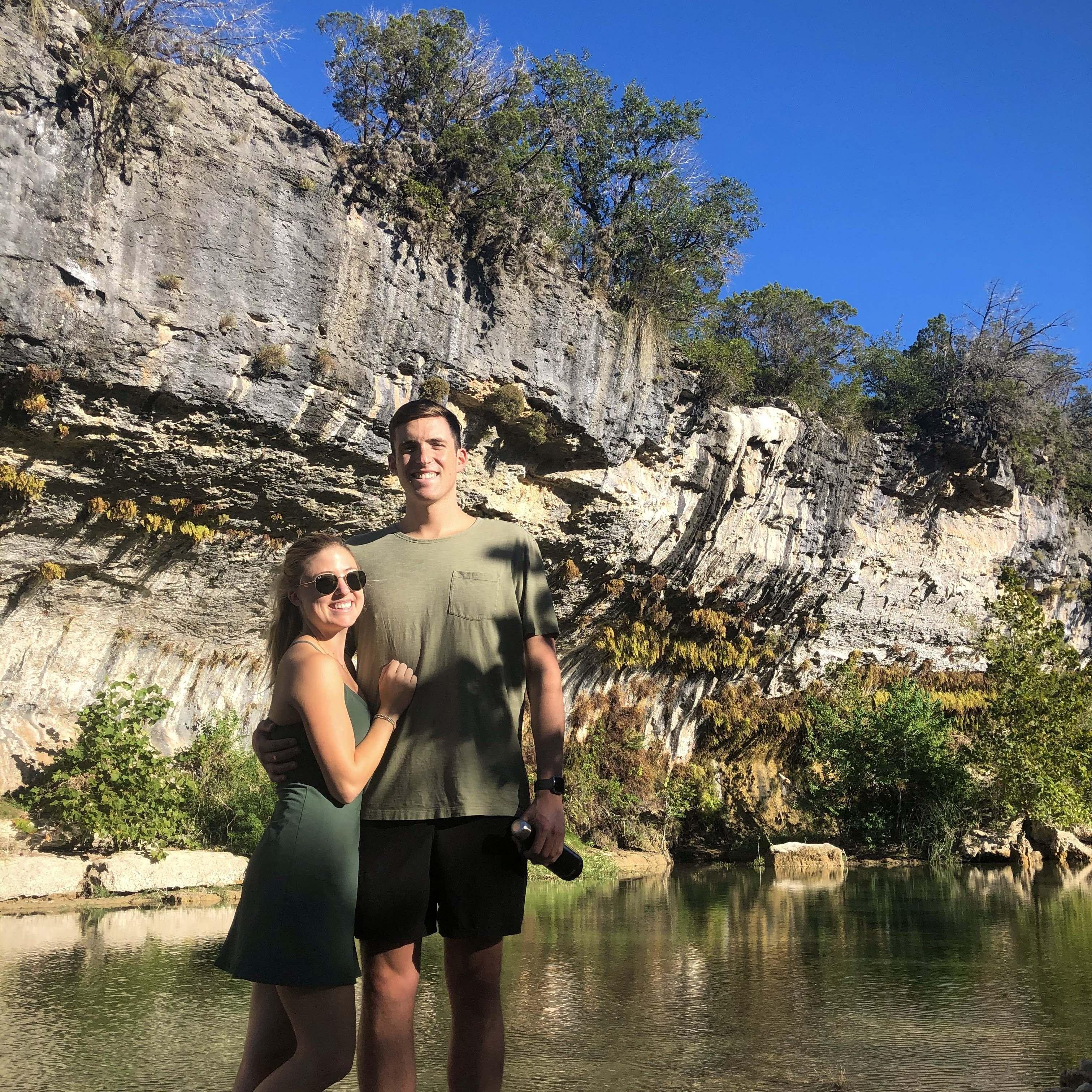 10.18.19 | Camping trip in Dripping Springs, TX that Nate planned for Alana's birthday