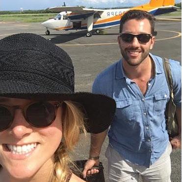 The smallest plane we've ever been on. Took it from San Juan to VIeques. If it got to hot in the plane - you just open the window!