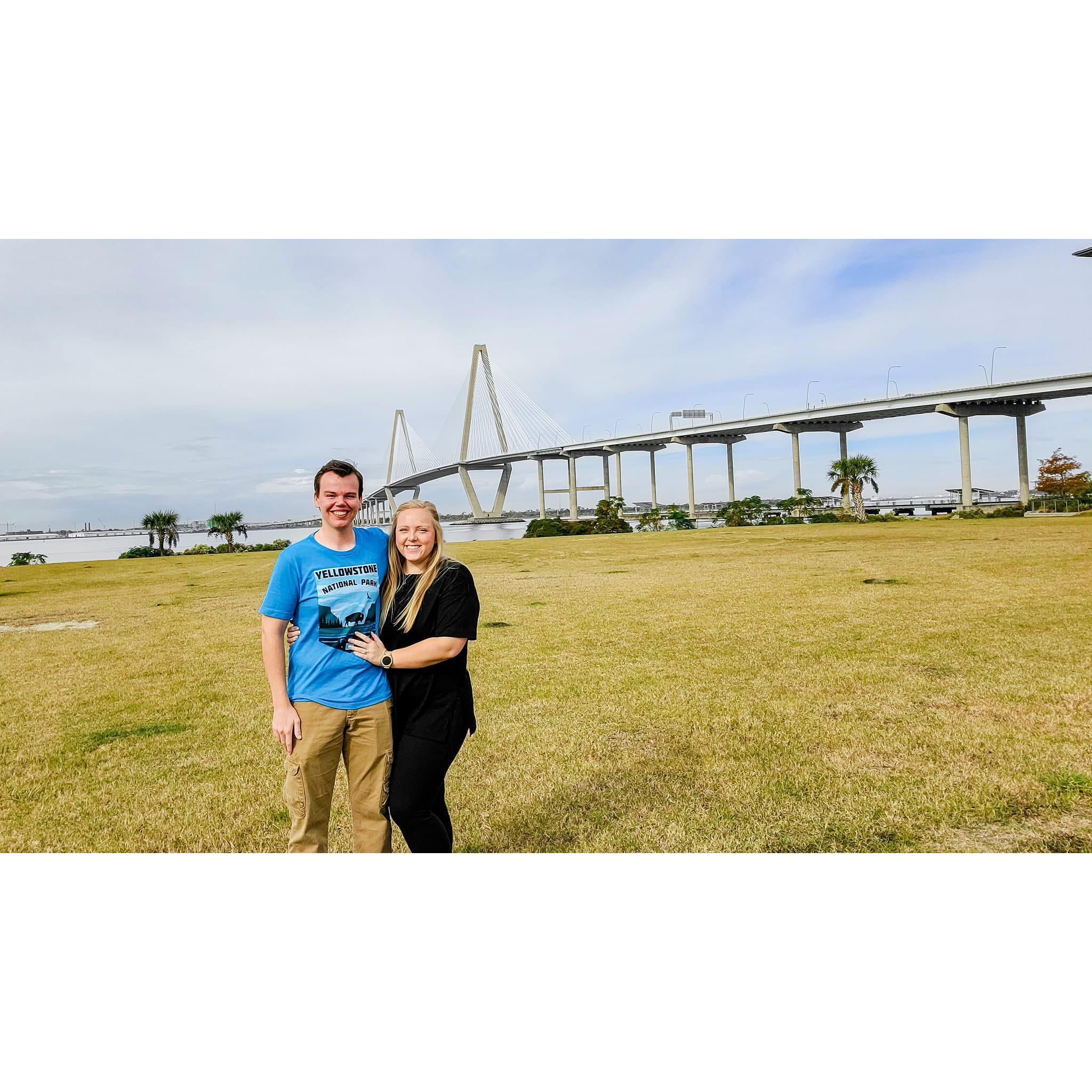 Matthew and Rebecca's trip to Charleston.
