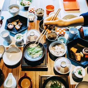 Dinner in Kyoto