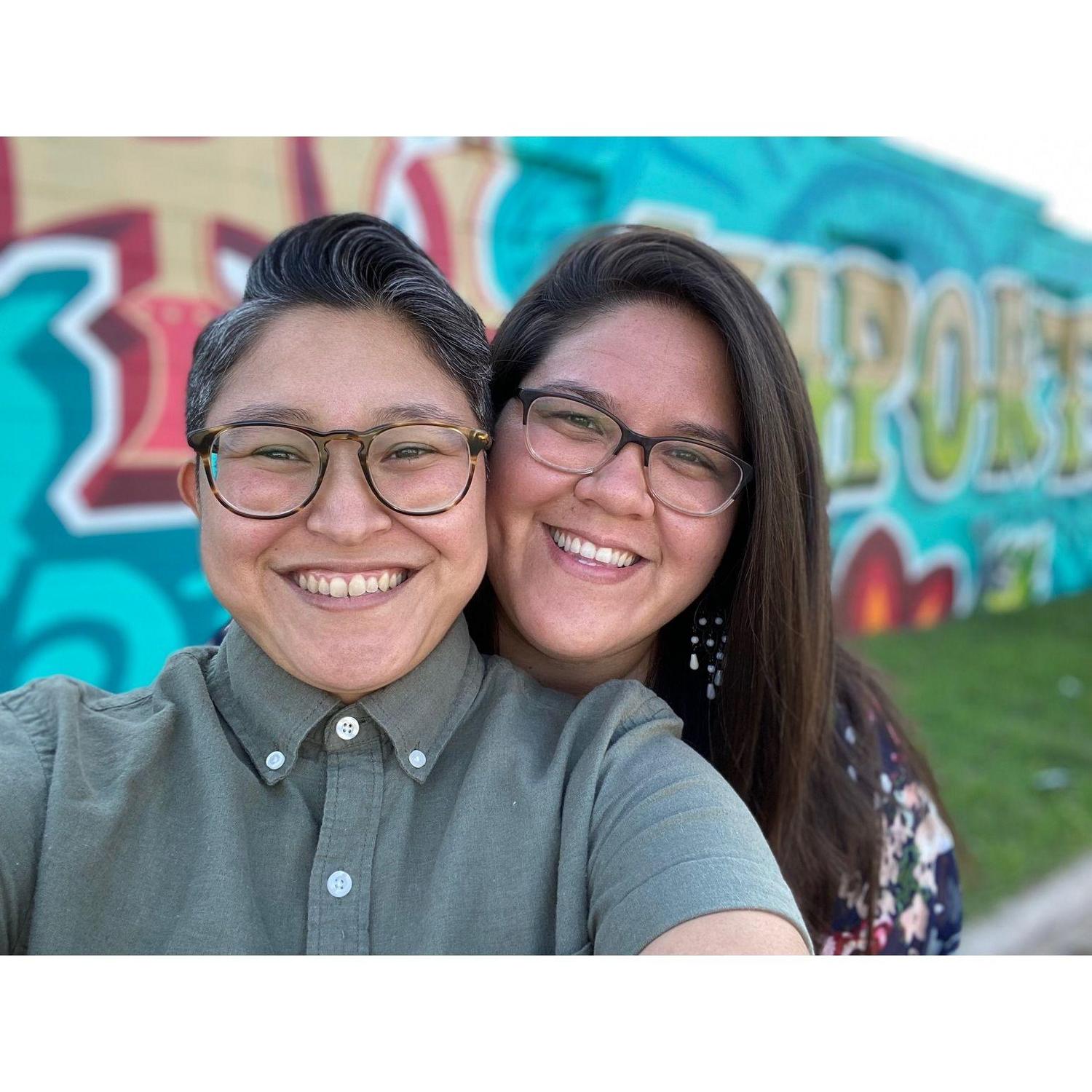 Touring murals in Austin