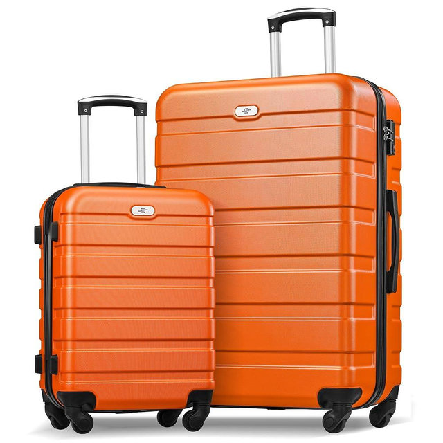 Suitour Luggage Sets 2 Piece with Spinner Wheels,Hard Shell 20 Carry on Suitcase and 28 inch Luggage with Spinner Wheels Suitcase Set with TSA Lock(20in/28in)