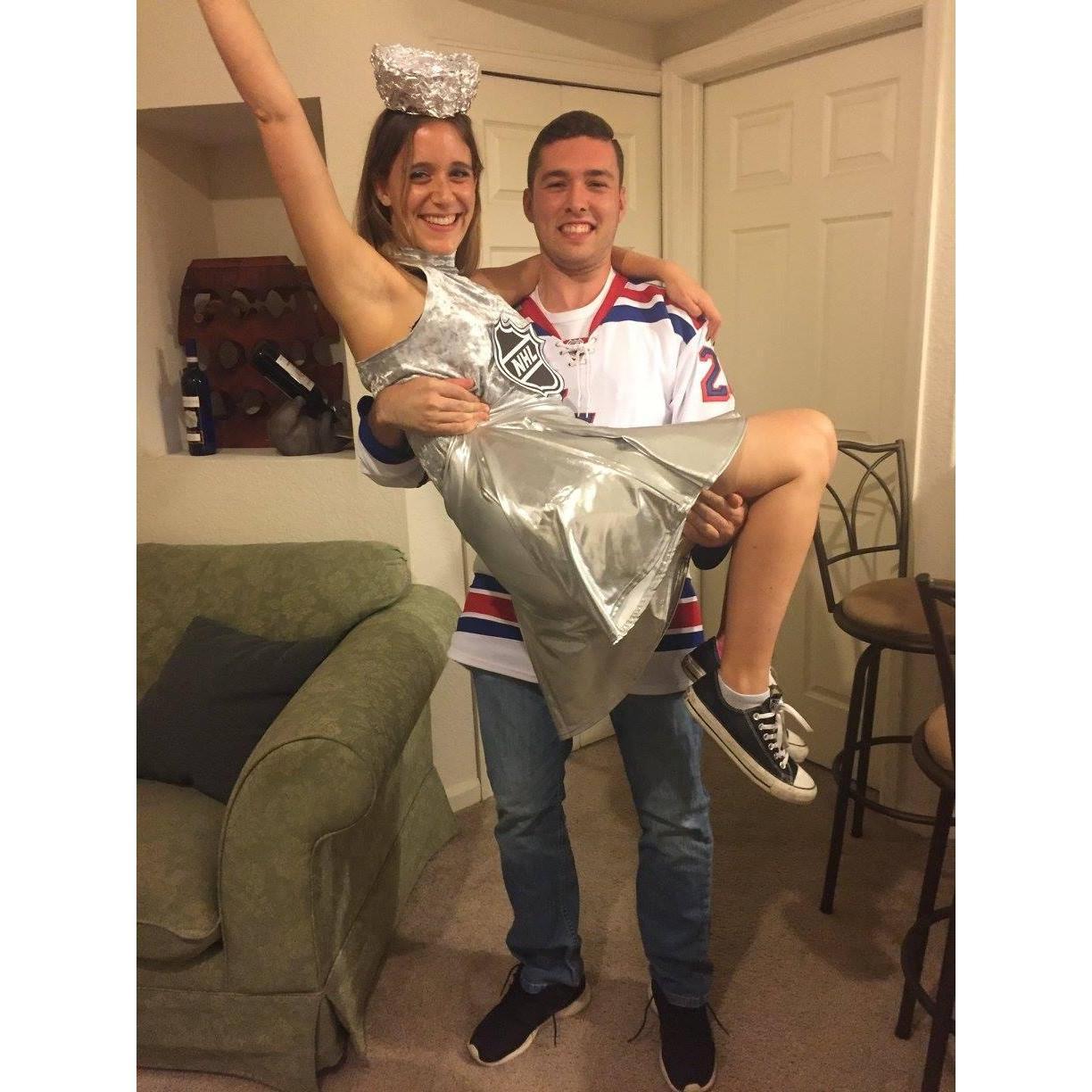 Corey won the ultimate trophy!