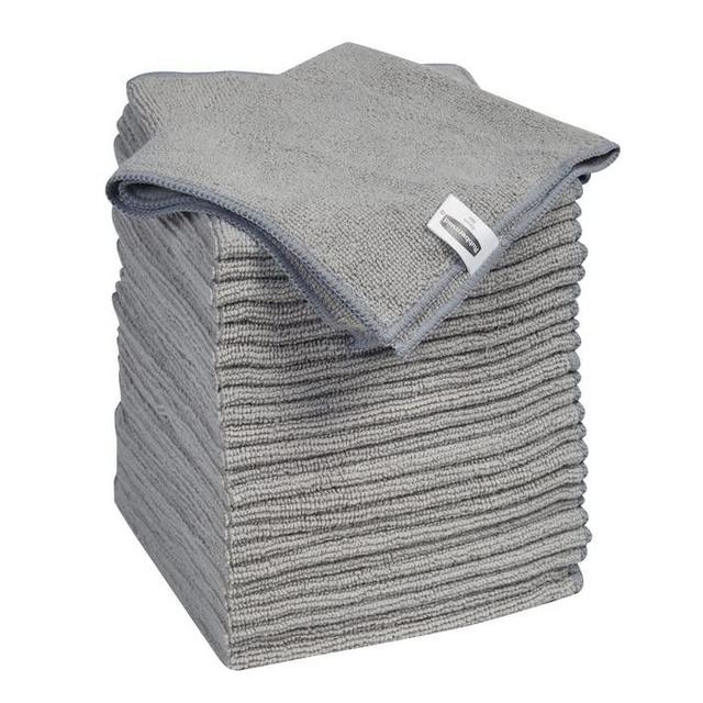 Rubbermaid 24 Pack 14"x14" Microfiber Cloth Towels, for Cleaning/Wiping/Polishing