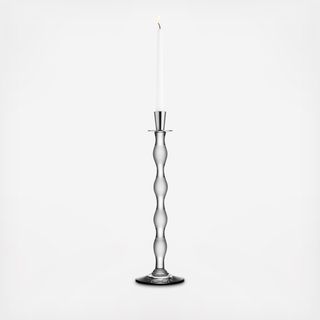 Celeste Stripes Candlestick
