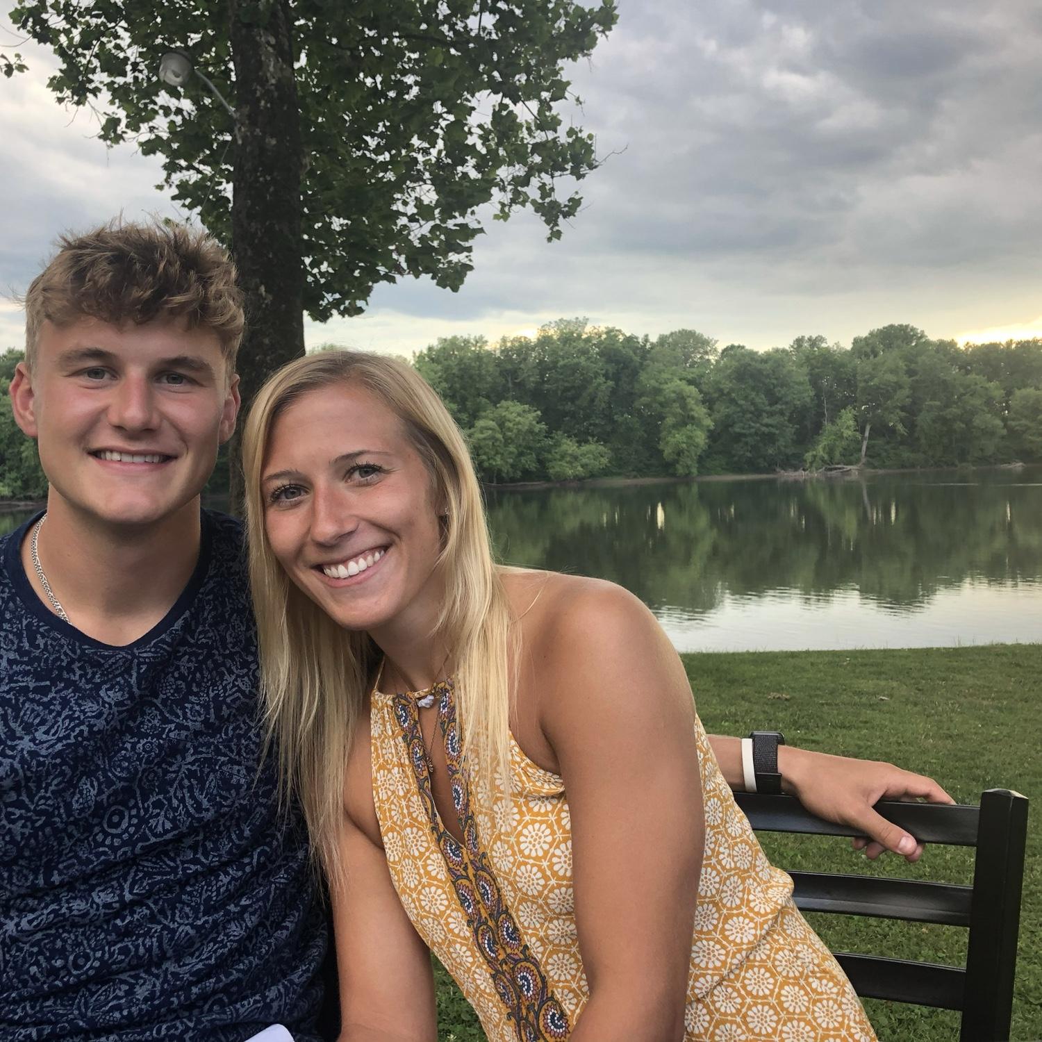 Final dinner together before we left for the 2020 summer - Zach went to North Carolina and Kelsey went to Key West!
