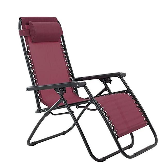 Zero Gravity Chair-Burgundy