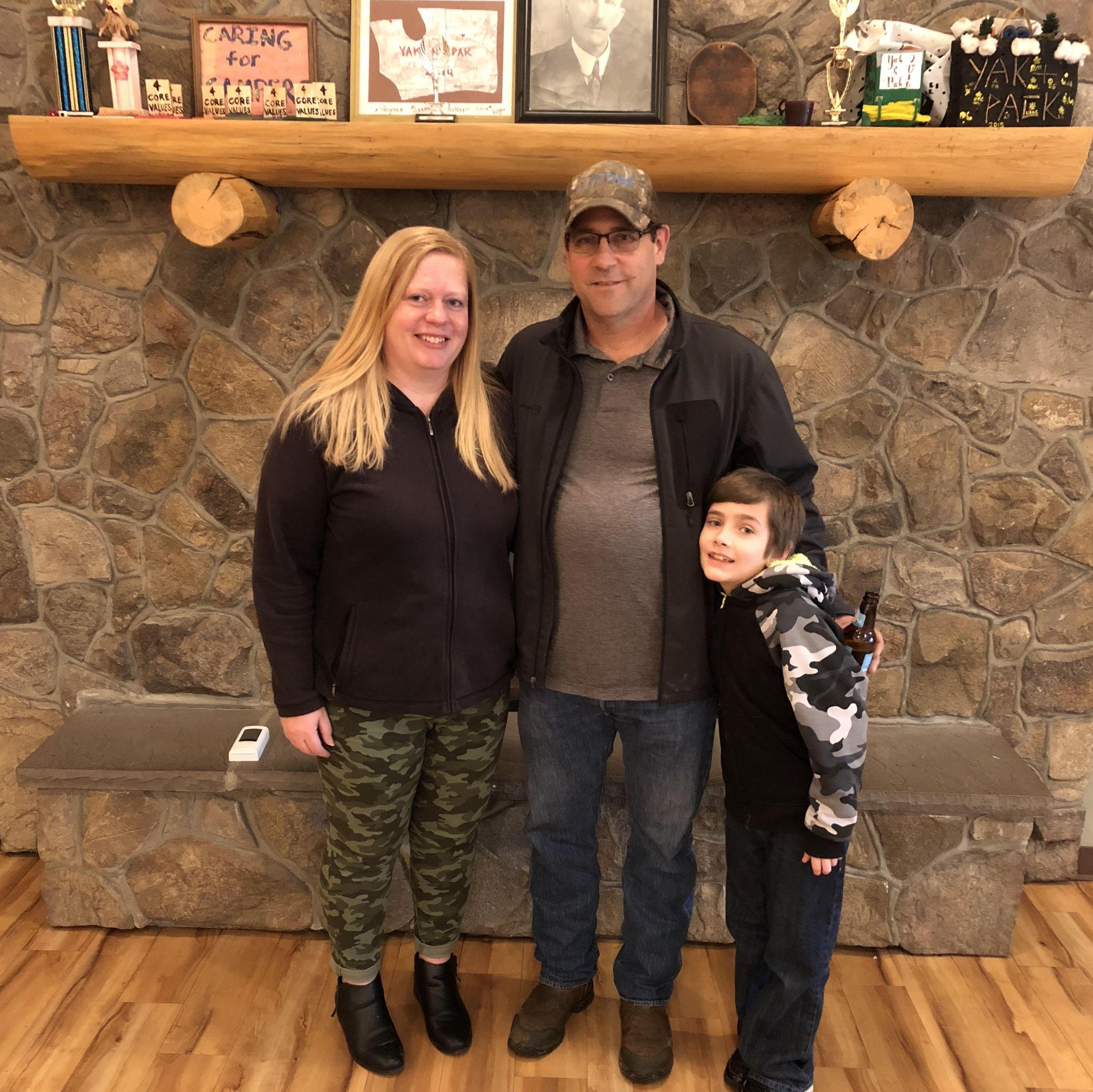 Gathering with loved ones for fun family reunions at Camp Dudley.