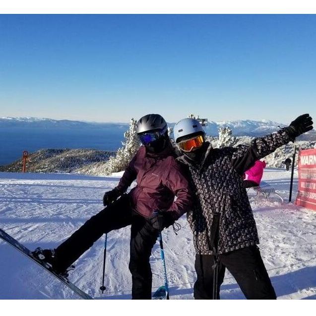 Using our very own ski/snowboard gear for the first time. Also the coldest day we've ever gone skiing- Heavenly Dec 2018