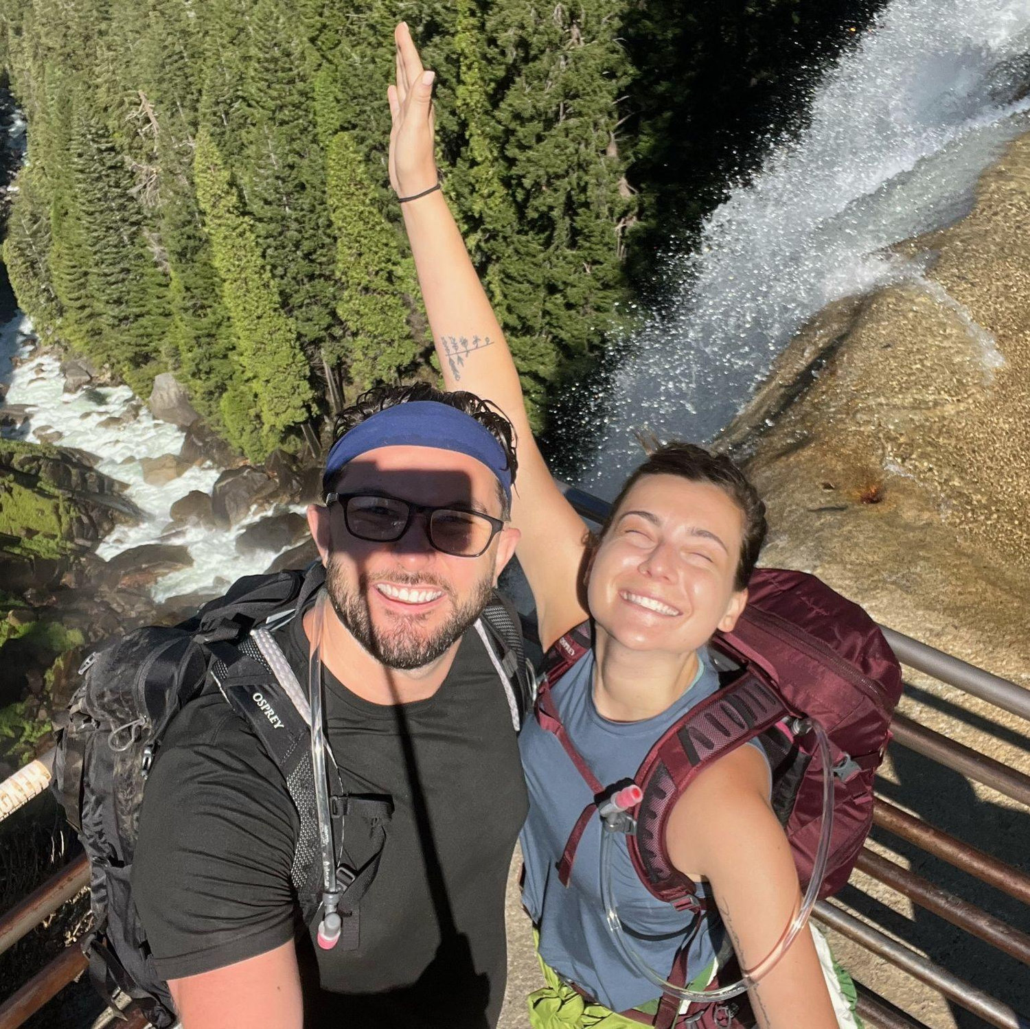 Vernal and Nevada Falls Yosemite 2023