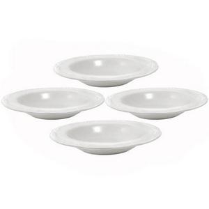Filigree	Set of 4 Rim Soup Bowls
