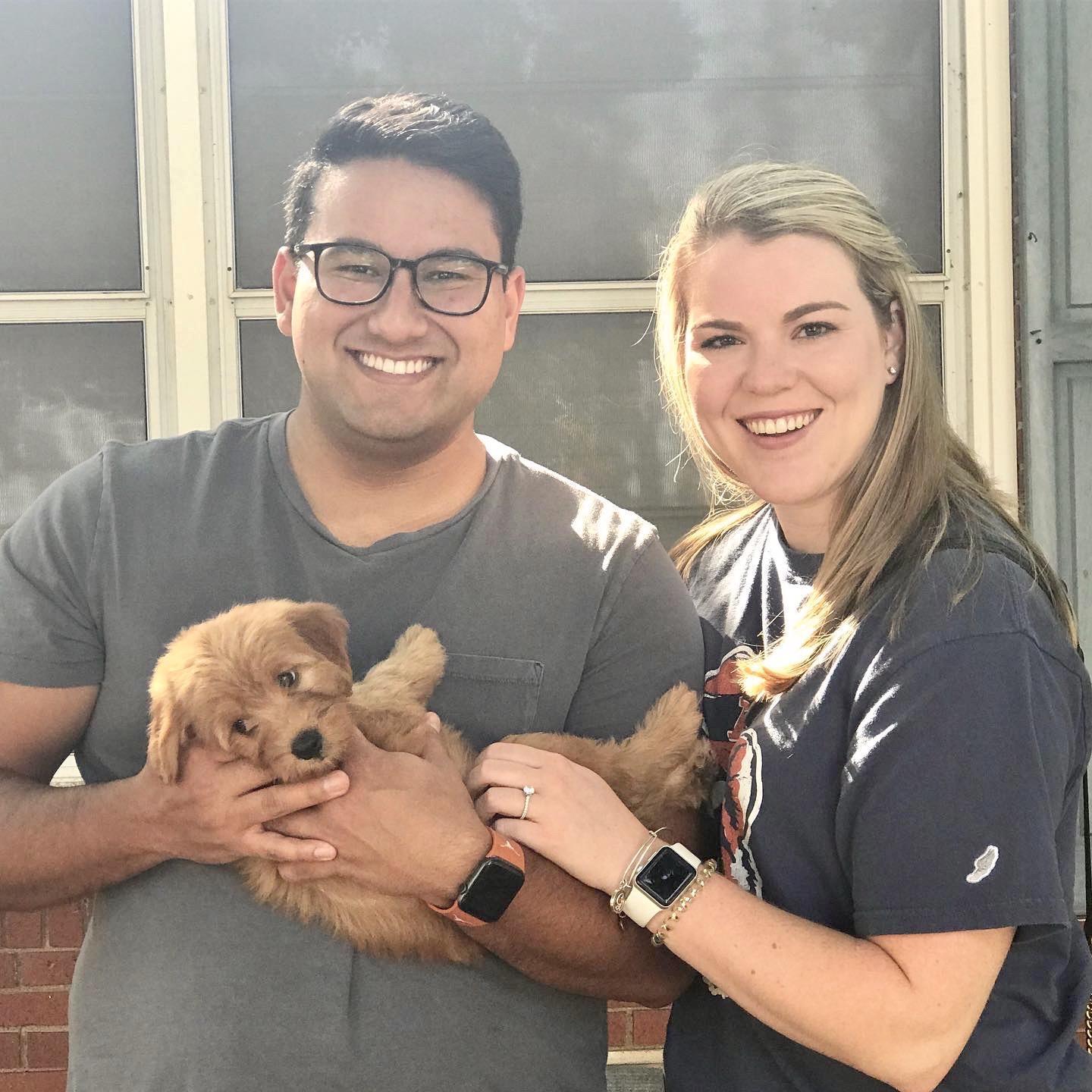 The day we brought Winnie home!