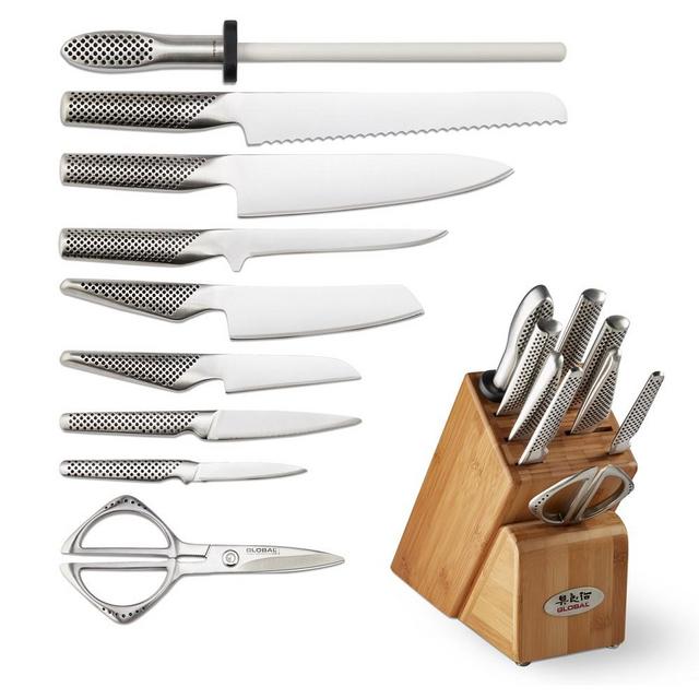 Global Classic 10-Piece Wood Block Set